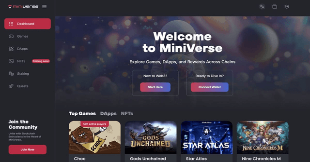 MiniVerse Hub